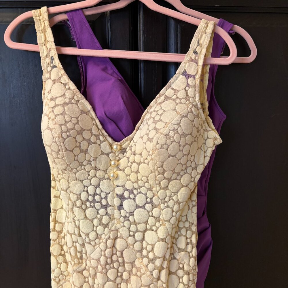 LOT OF 2 VINTAGE 40's / 50's BATHING SUITS